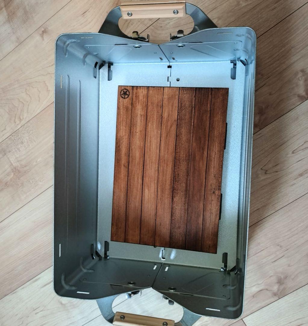 スノーピーク　シェルフコンテナ25 美品　天板付　キャンプ