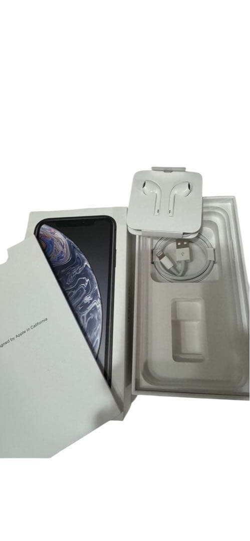 iPhoneXR 64GB ブラック 本体 付属品あり