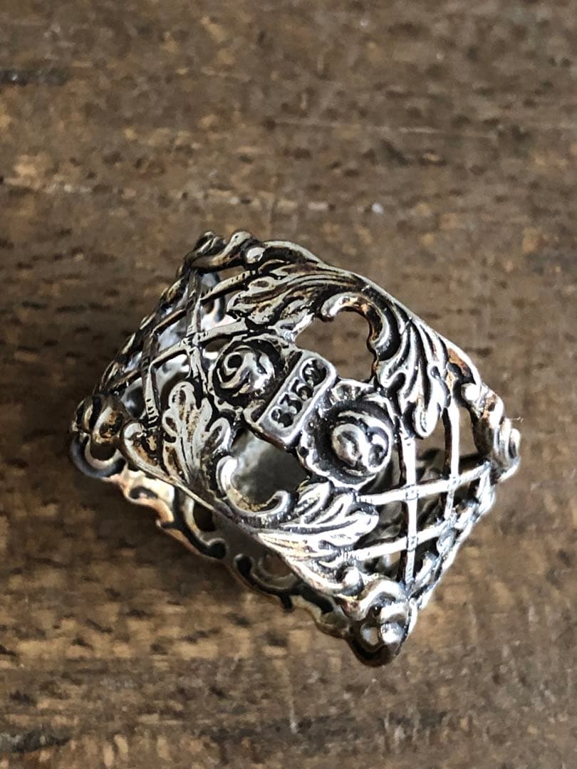 ウィドマン　アンティーク　ナプキンリング　6個セット　シルバー835 銀器