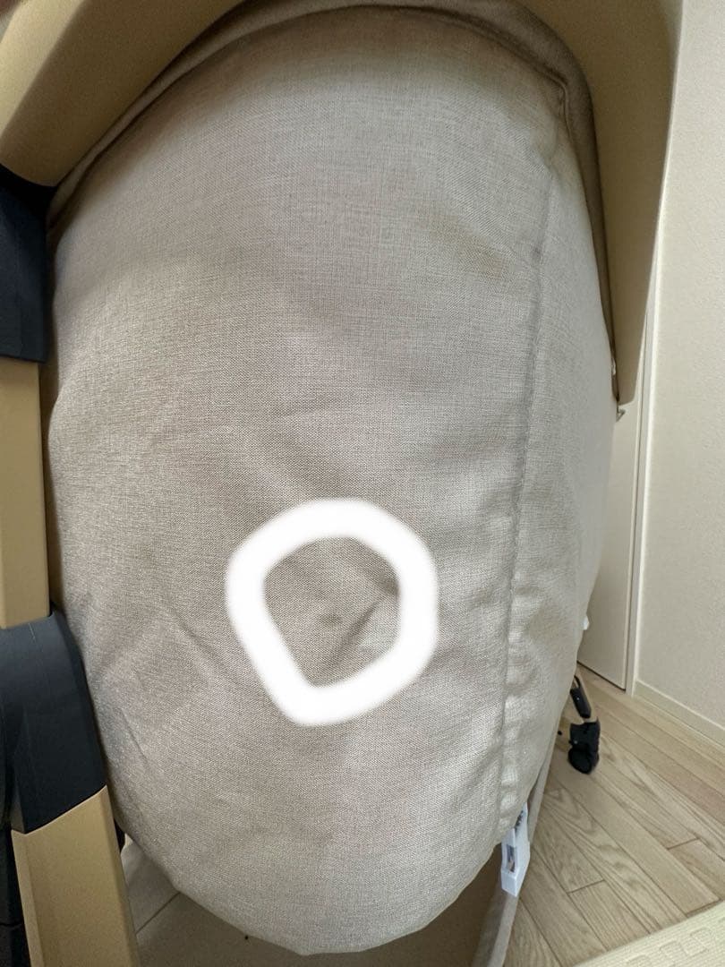 早い者勝ち！HZDMJ ベビーベッド　カーキ