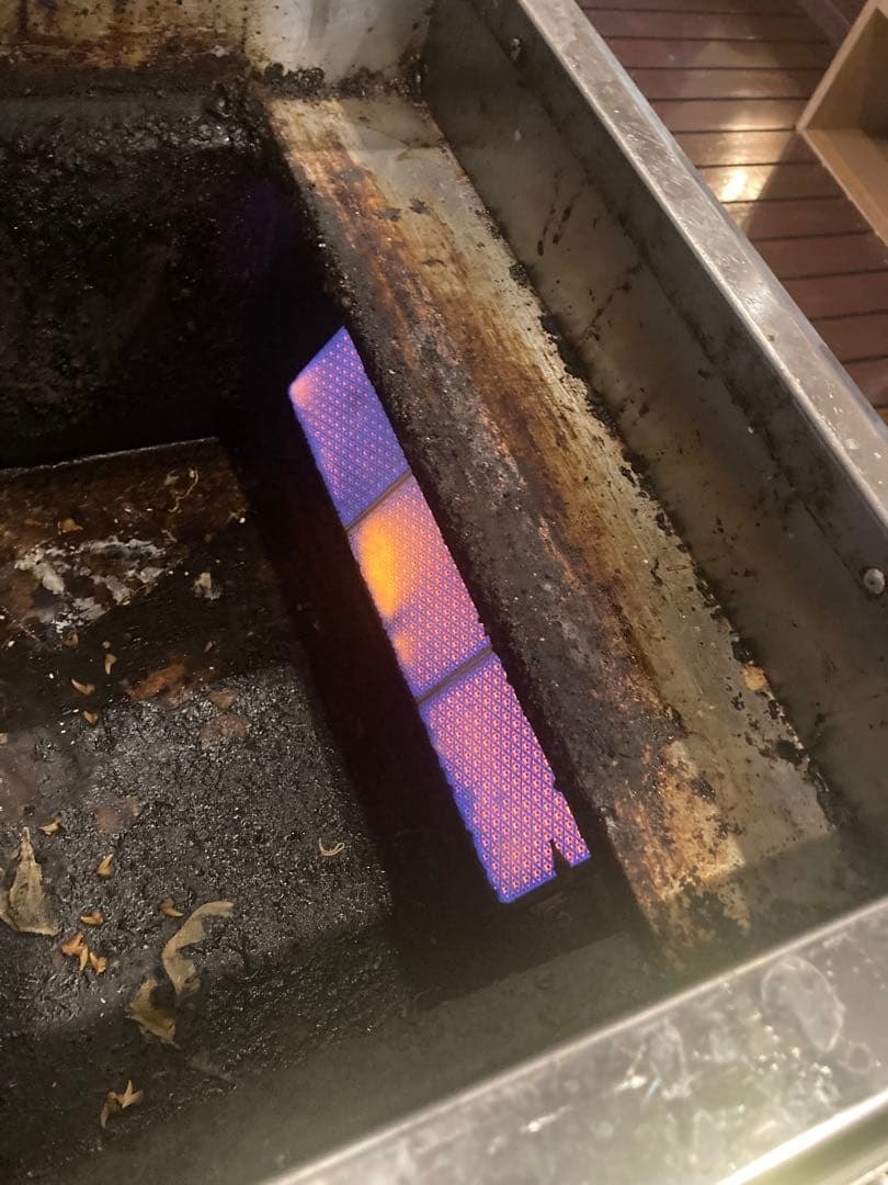 LPガス無煙ロースター❗️未清掃❗️点火確認済み❗️