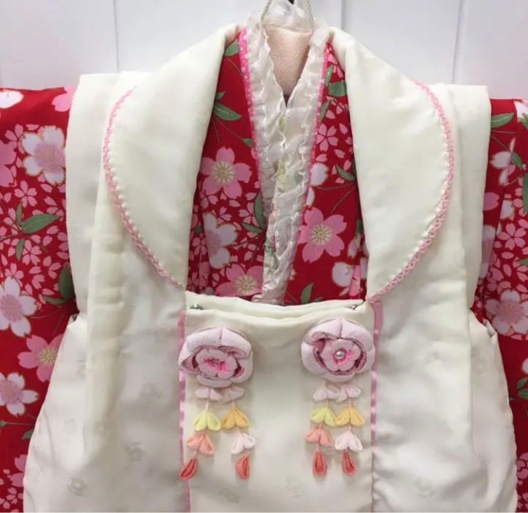 (2639)♥ 七五三 三歳 女の子 ♥ 被布セット ♥