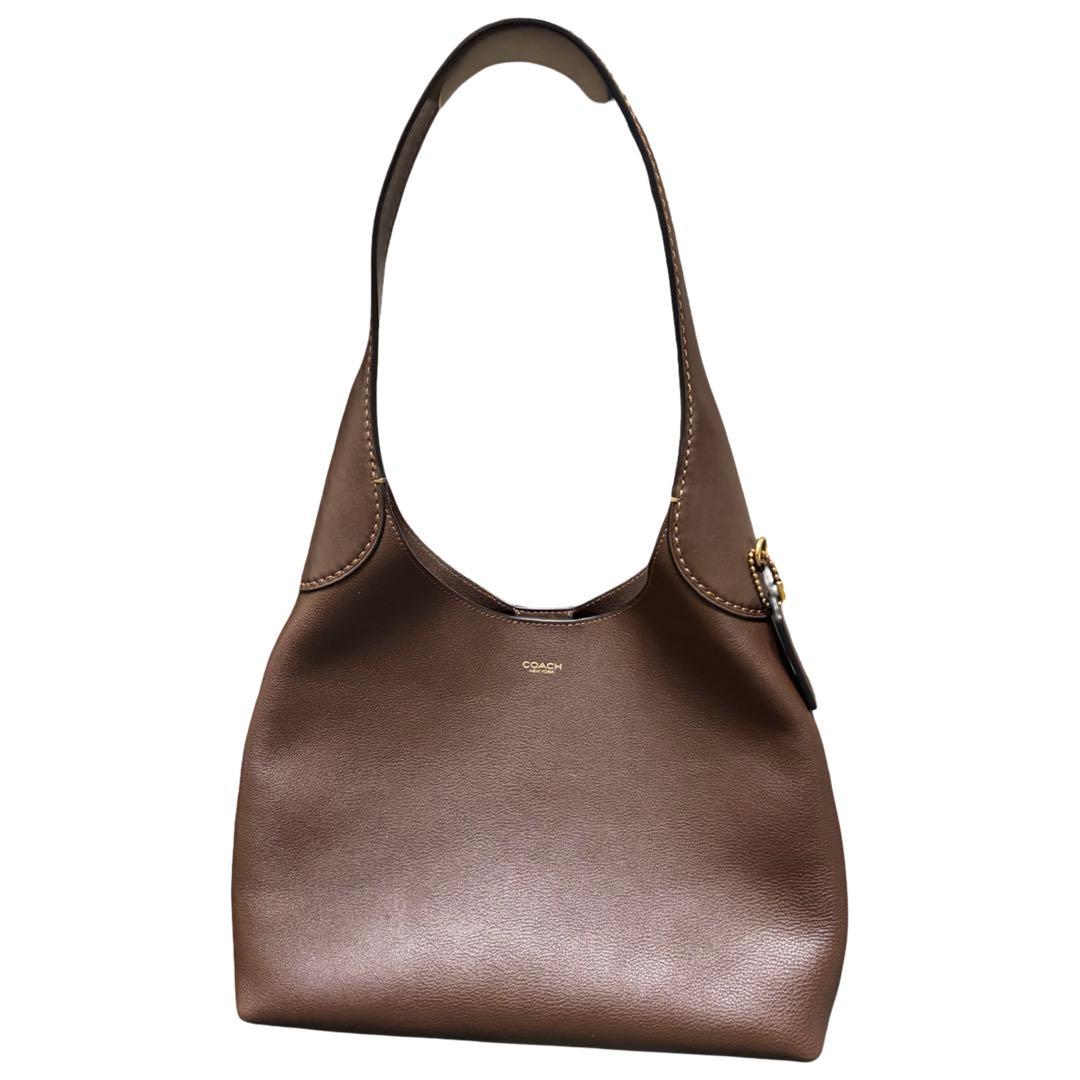 COACH ブルックリン28 ショルダーバッグ ブラウン