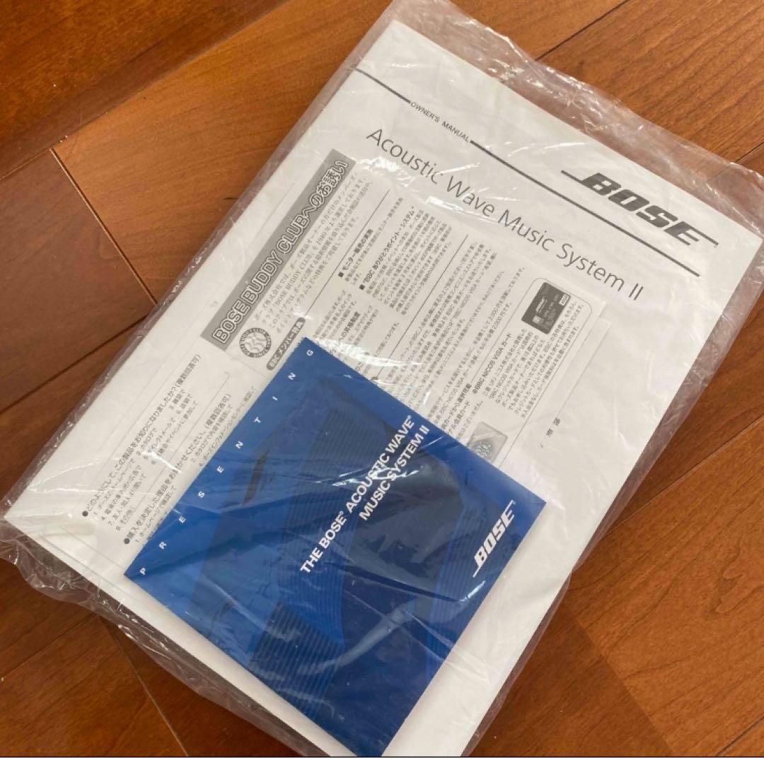 ジャンク　BOSE Acoustic Wave Music System Ⅱ