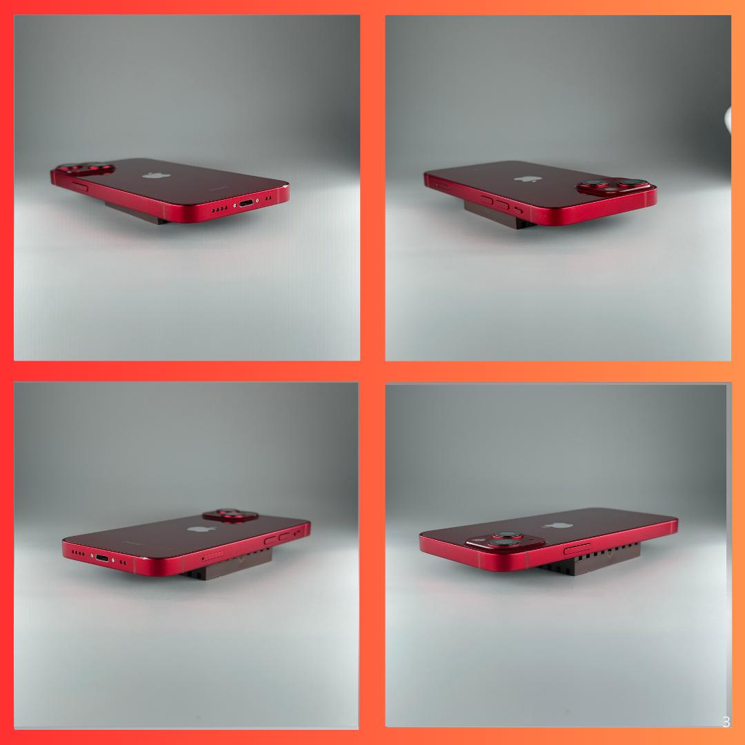 【実用品】iPhone13ミニ 128GB RED バッテリー100％