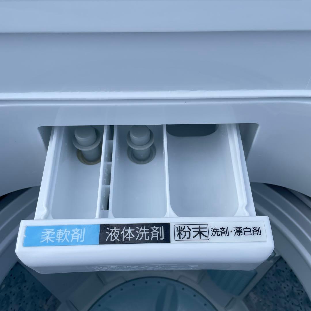 東芝2023年製7㎏全自動洗濯機 ZABOON ウルトラファインバブル極美品