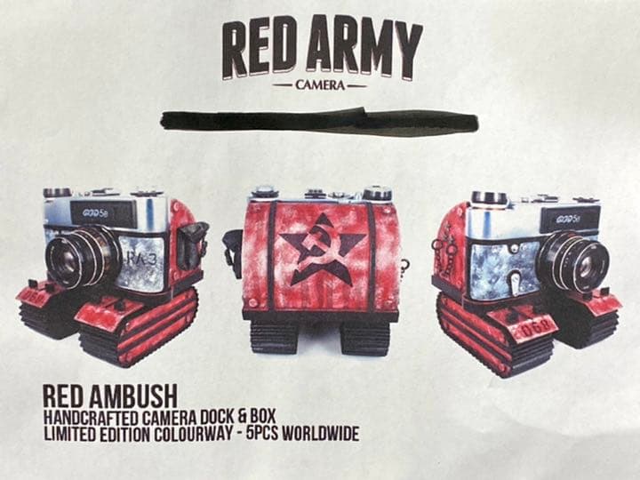 RED ARMY CAMERA RED AMBUSH Fed5B ケース入り