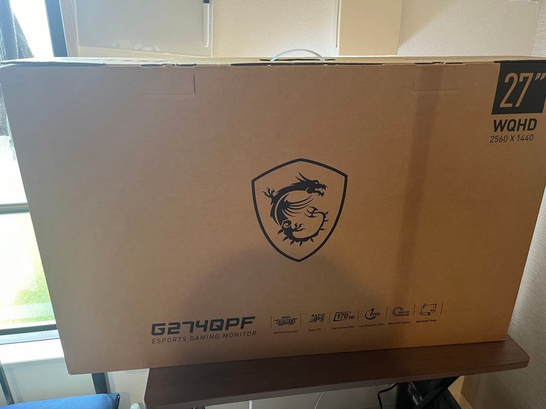 【美品・保証残あり】MSI ゲーミングモニター G274QPF