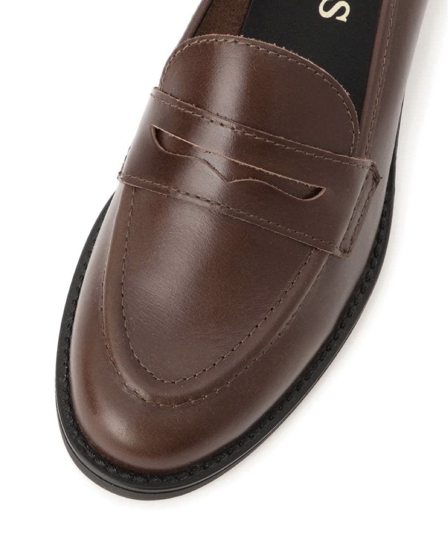 eness ローファー　ブラウン　37