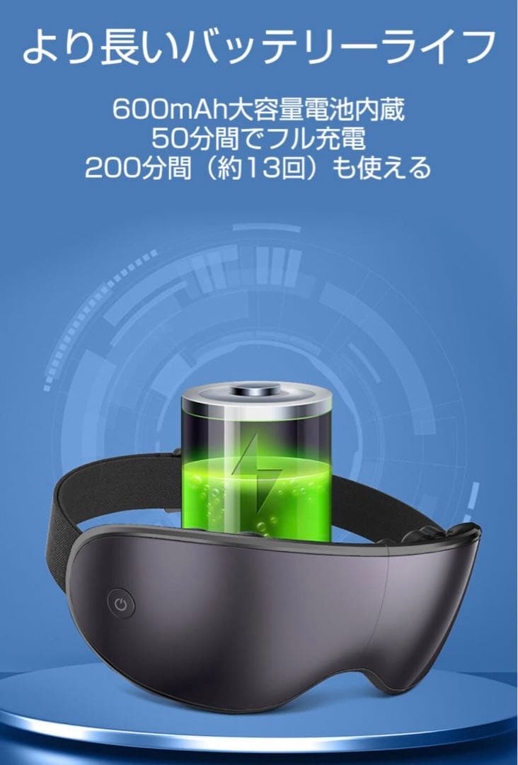 3D Vibration Eye Massager 3Dアイマッサッジャー