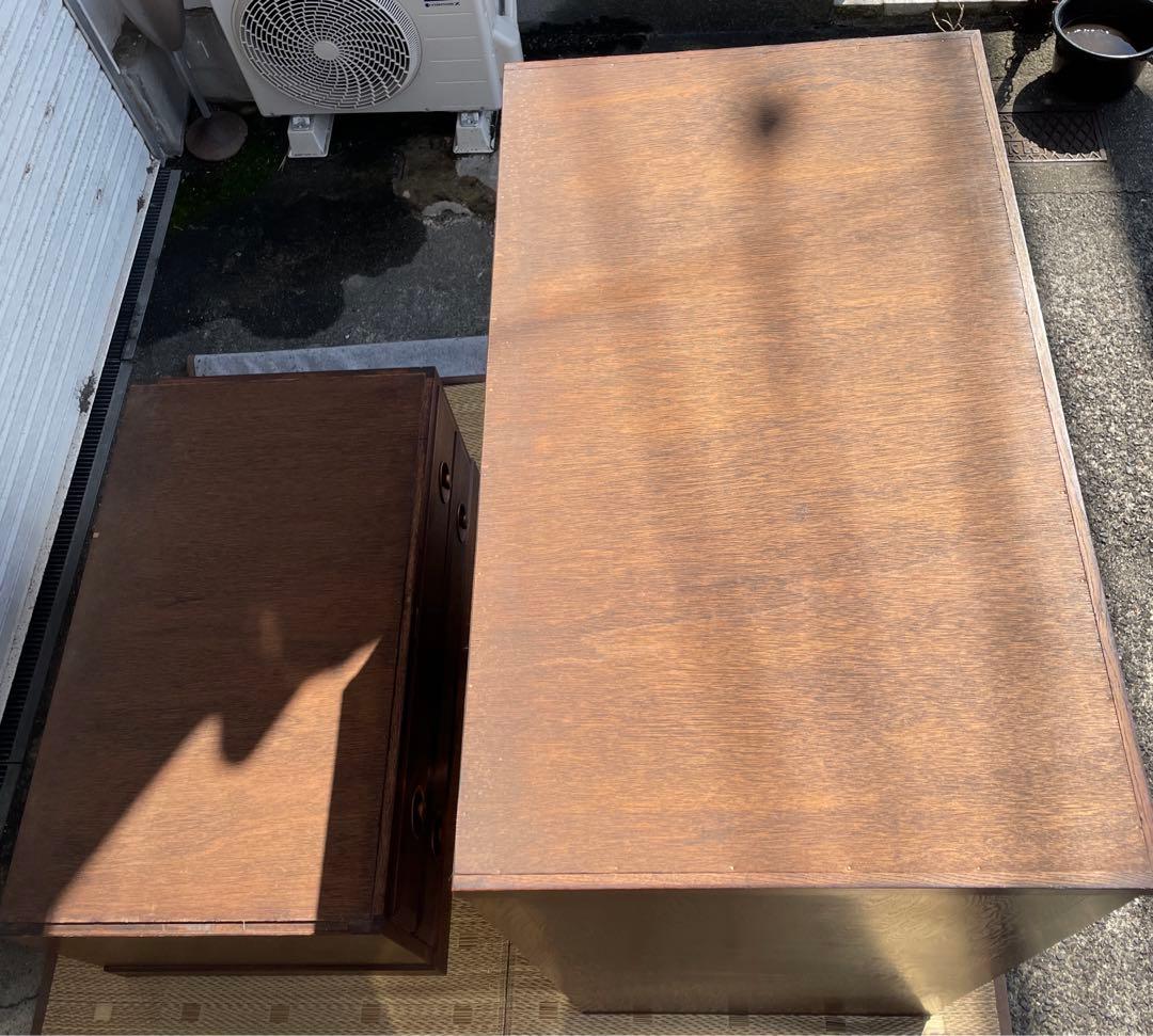 鳥取民藝　辰巳木工　洋服箪笥　家具　①