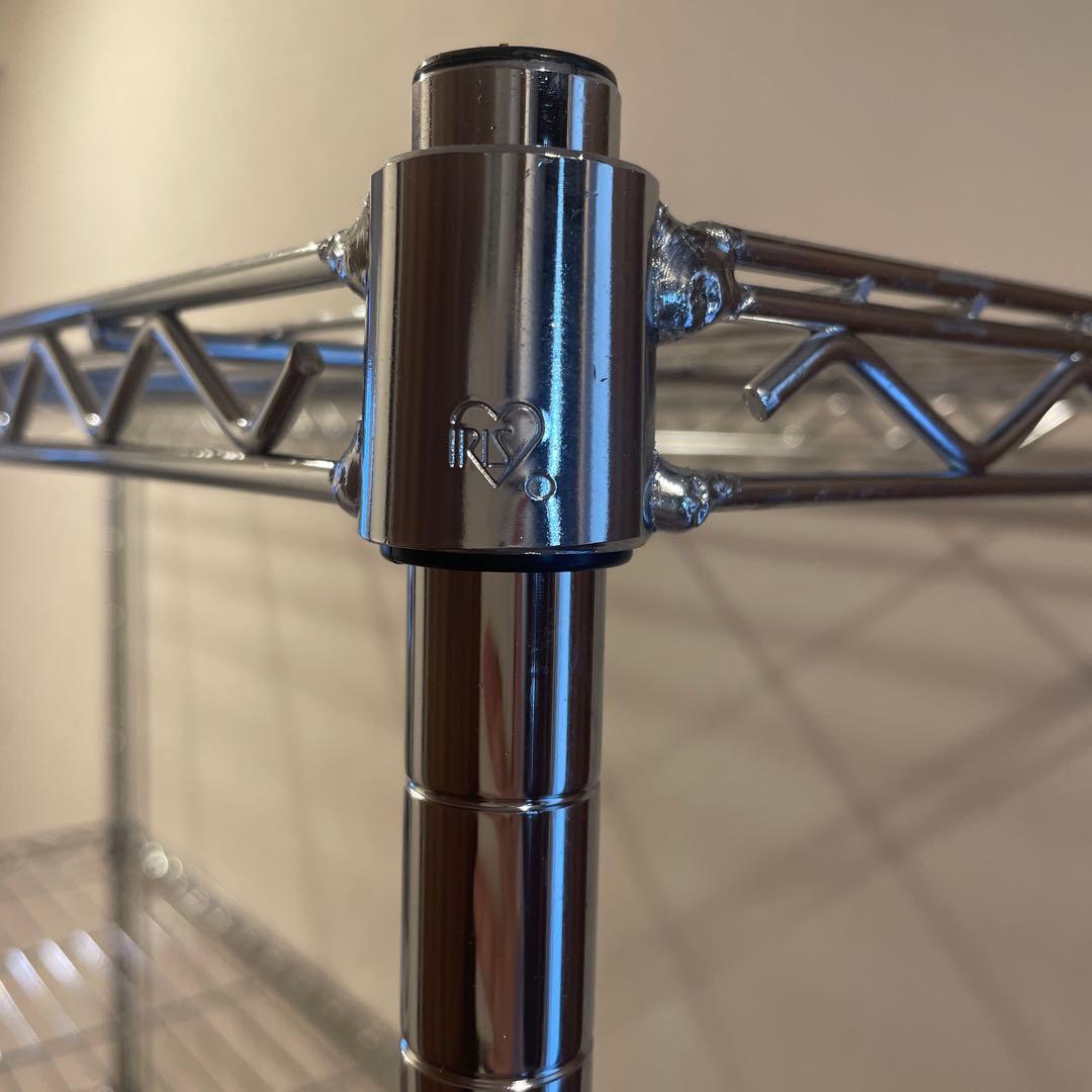 【アイリスオーヤマ】メタルラック 大サイズ　4段　幅110cm 奥行35