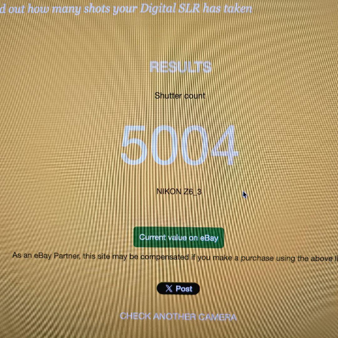 「ほぼ新品」Nikon Z6Ⅲ ボディ