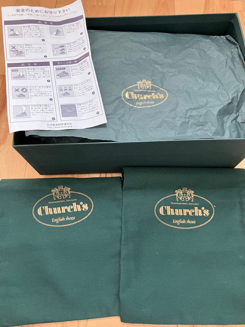 Church’s チャーチ Burwood グレーシューズ　スタッズ37.5