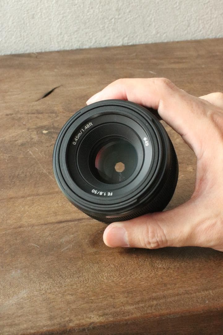 SONY FE 50mm F1.8 レンズ　SEL50F18F
