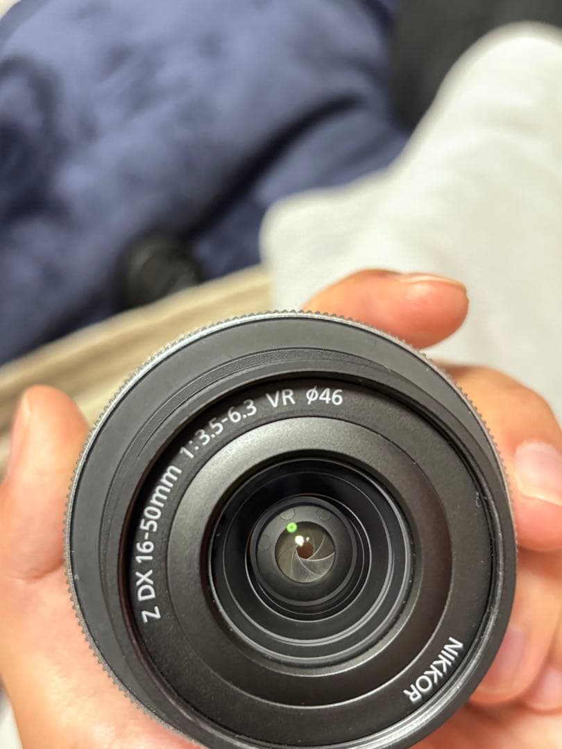 Nikon Z fc 二本レンズ 木製グリップ付き