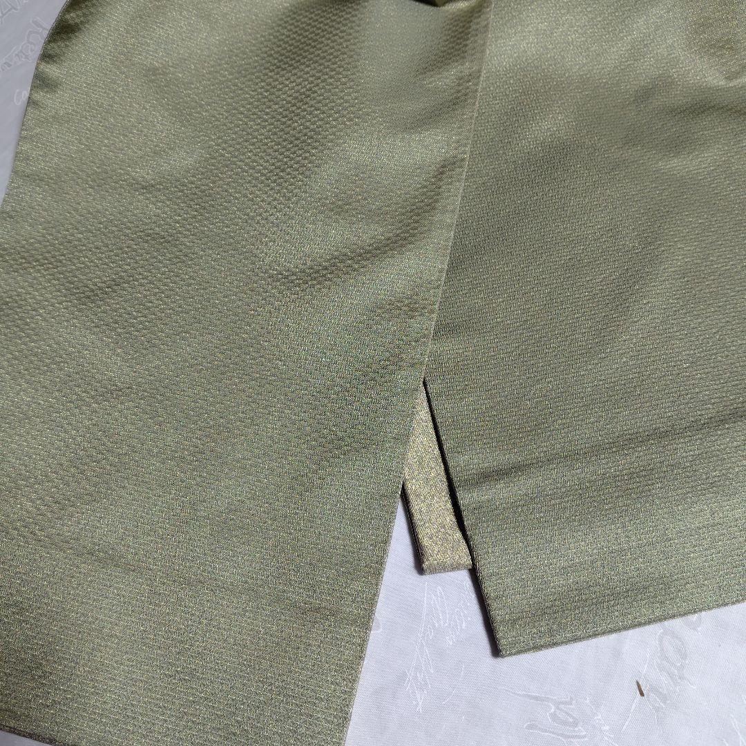 袋帯　極上 人間国宝　落款あり 羽田登喜男 鴛鴦