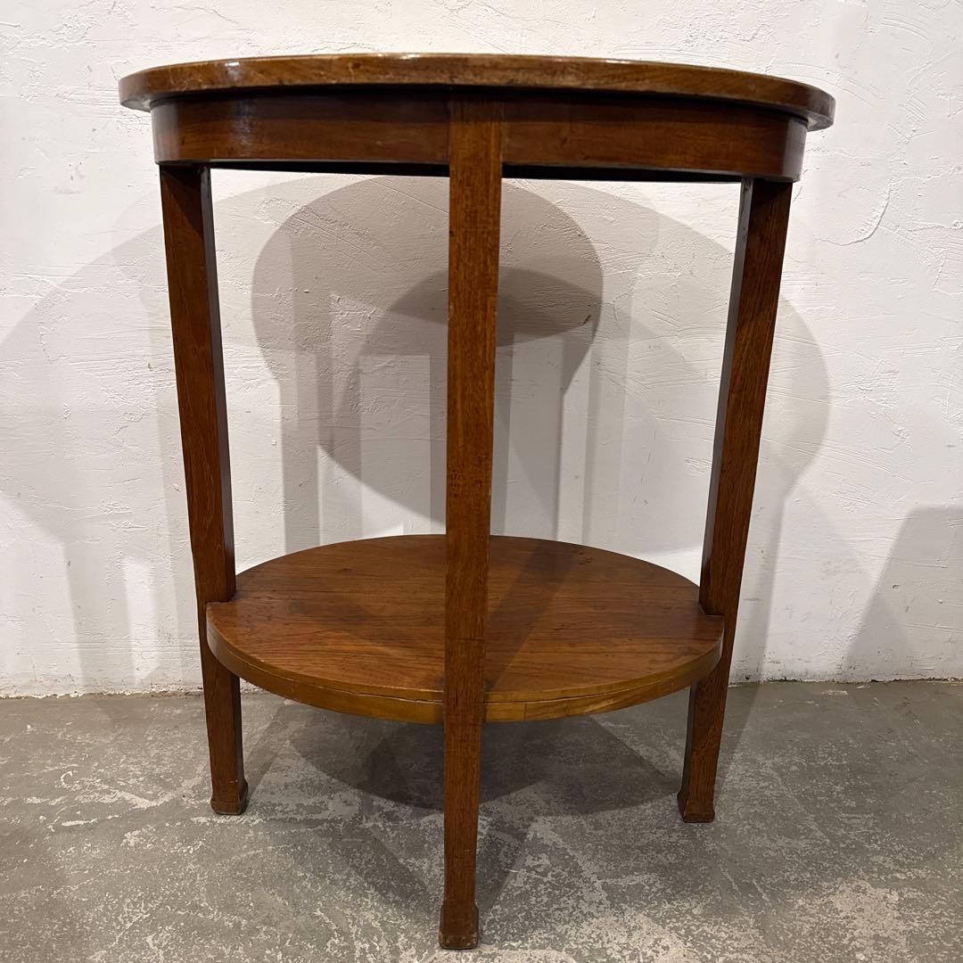 年末年始saleヴィンテージ　木製サイドテーブル　2段