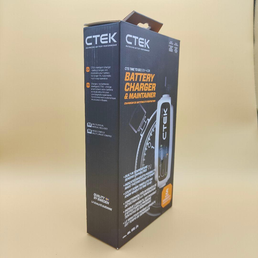 CTEK 充電器 CT5 TIME TO GOバッテリーチャージャー シーテック