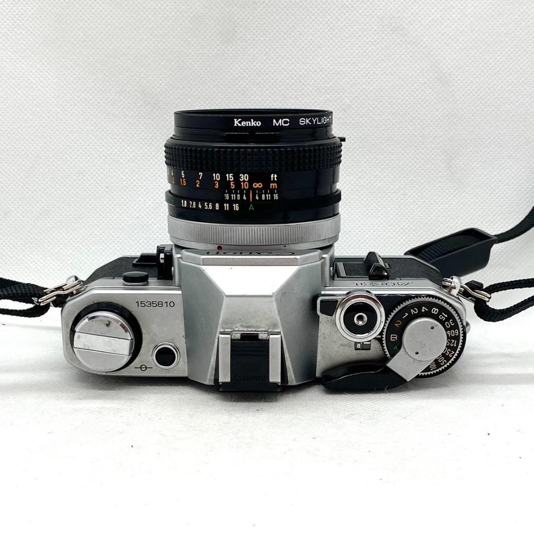 【C6877】《分解清掃済み》キヤノン Canon AE-1 レンズセット