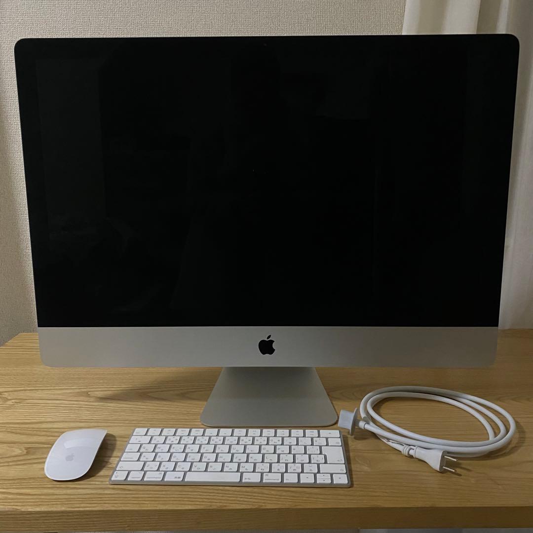 新品同様 iMac Retina 5K 27-inch 2020 外箱付き