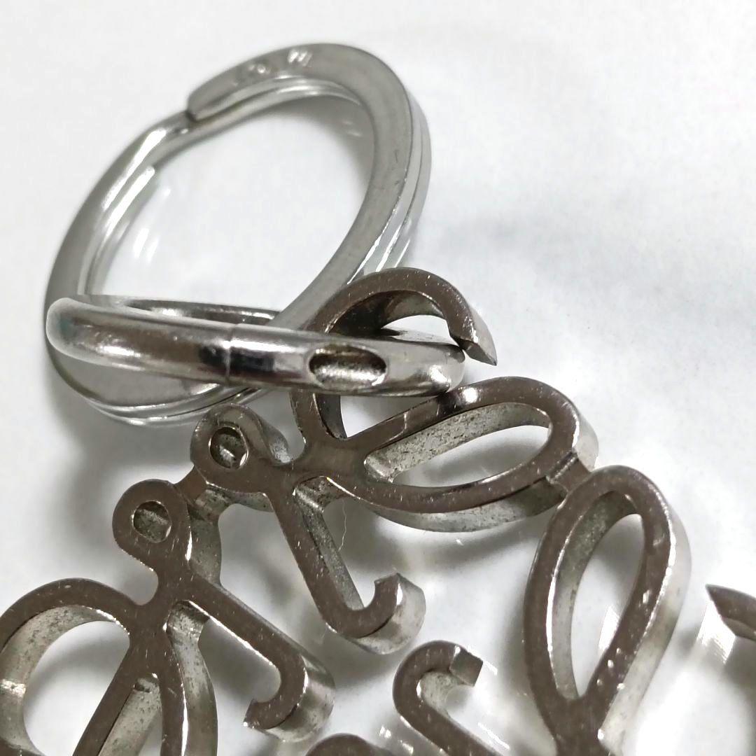 LOEWE ロエベ シルバー キーホルダー キーリング ロエヴェ