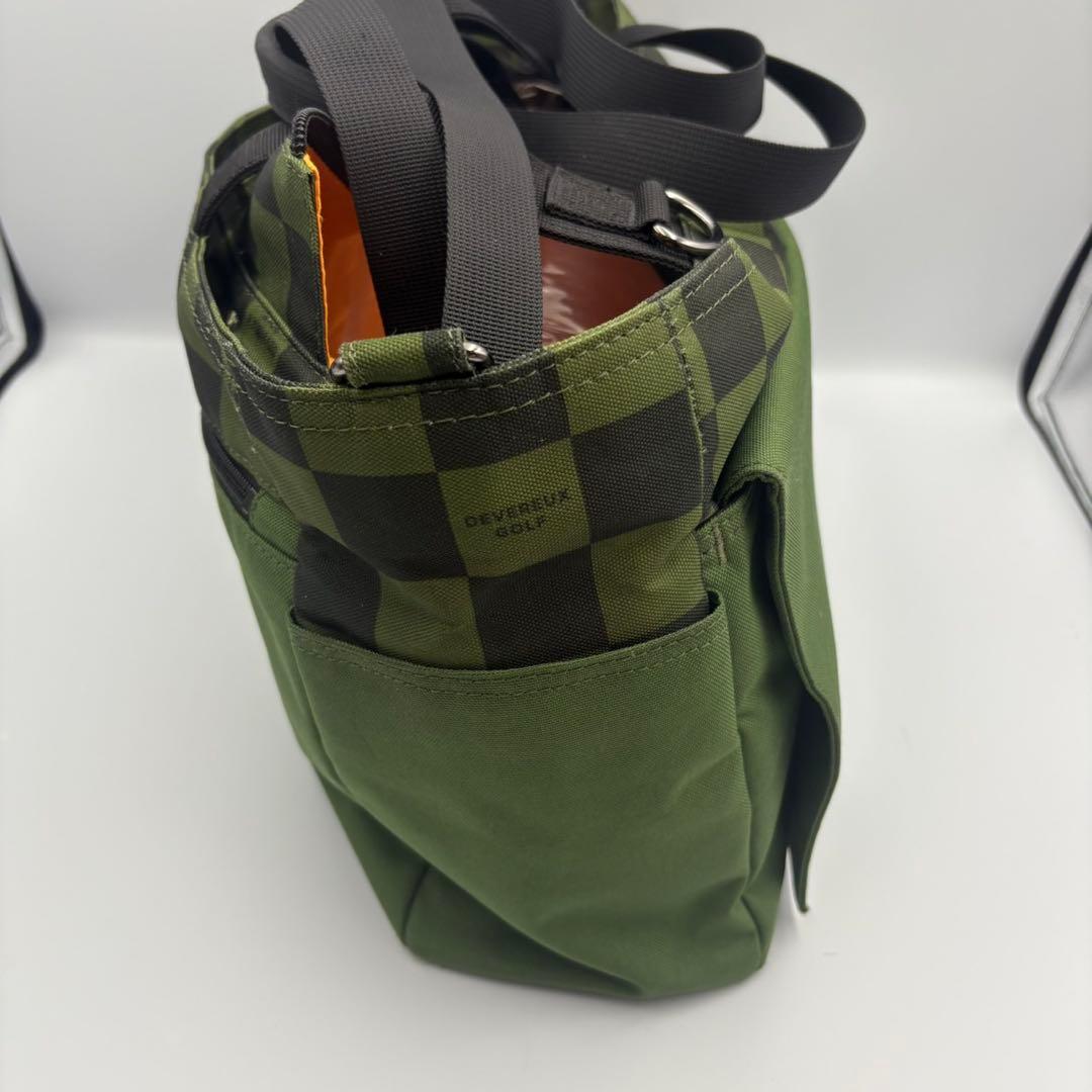 DEVEREUX GOLF スカルロゴ 2WAY トートバッグ ショルダー