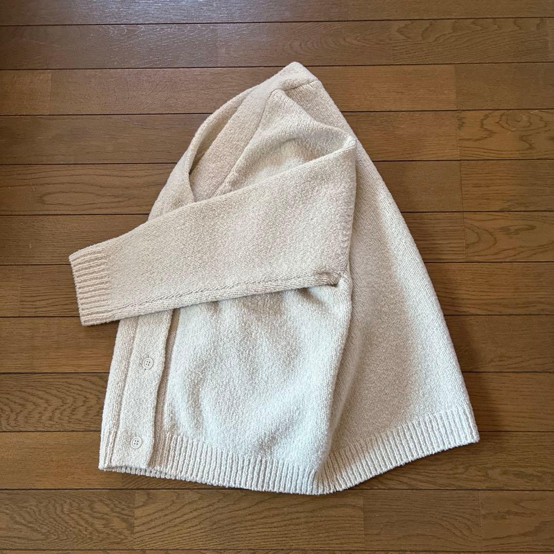 み*ほ様 美品★evam eva★25AW 今季リニュー　ウールカーディガン