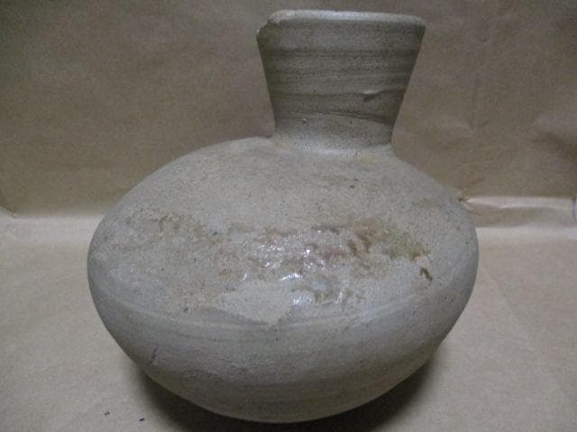 猿投焼　平瓶　I16-1