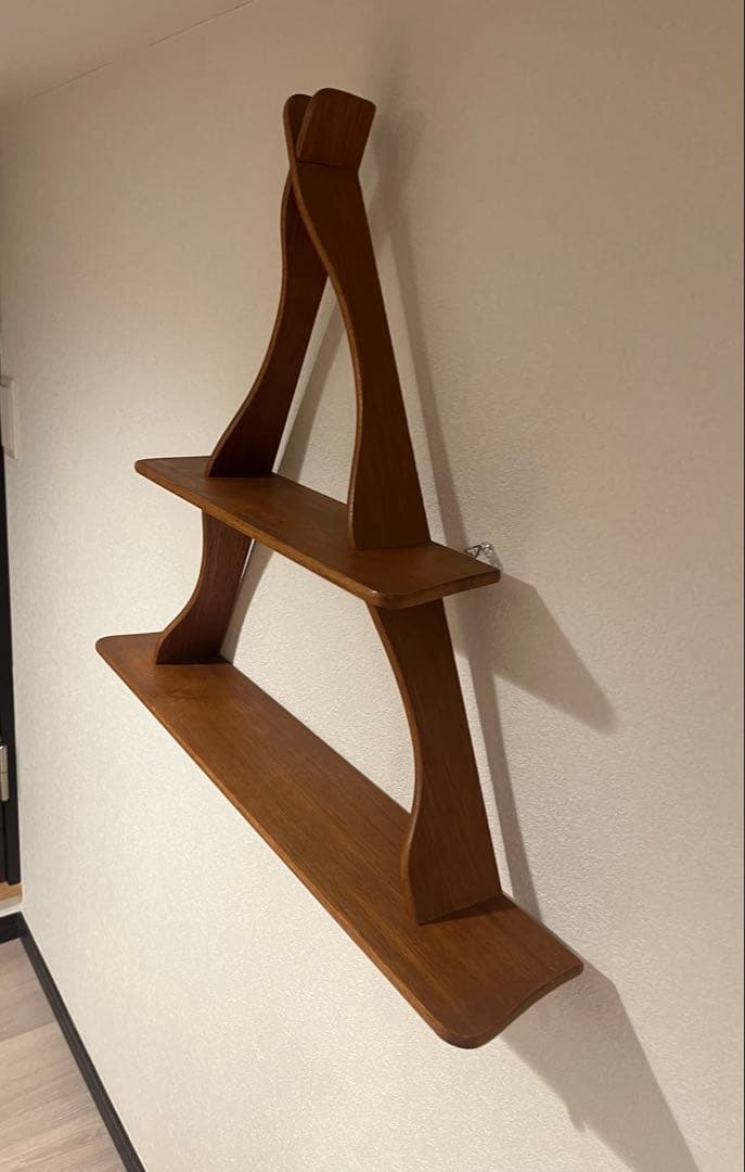 本日限定価格vintage チークウォールシェルフ　Peder Moos