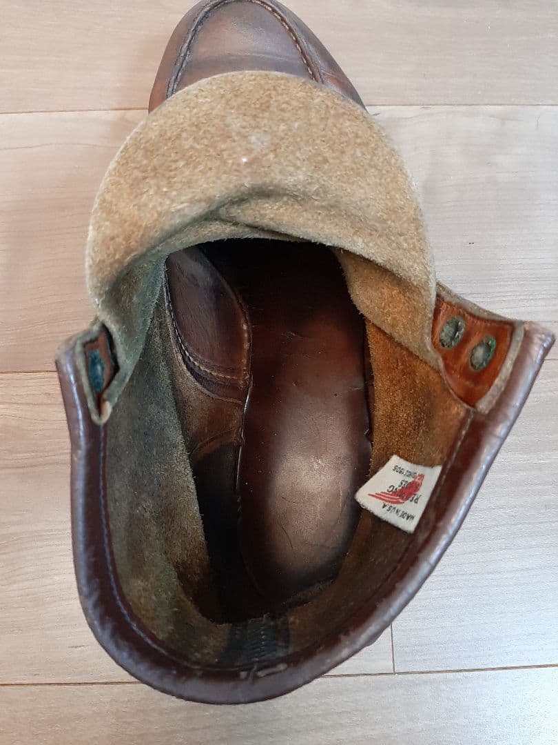 年代物！レッドウィング　サイズ１０.5Ｅ　２８.5センチ　ブラウン