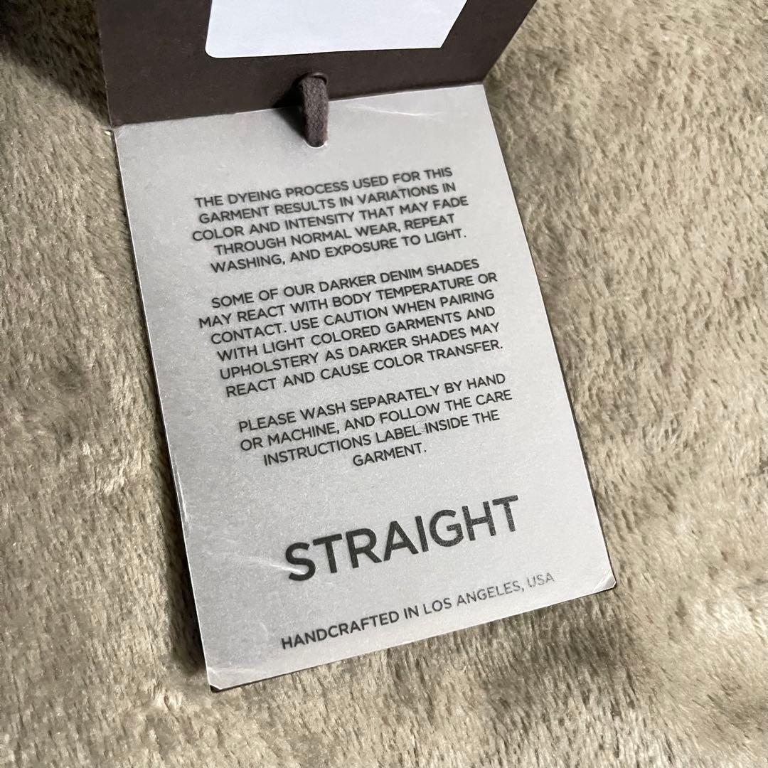 未使用✨　トムフォード　ストレート　デニム　ボタンフライ　セルビッチ　30