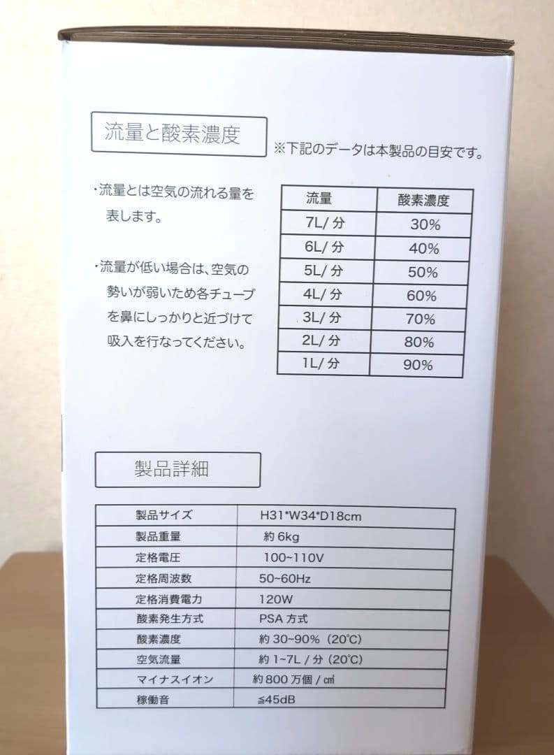 家庭用酸素発生器 OXYGEN GENERATOR