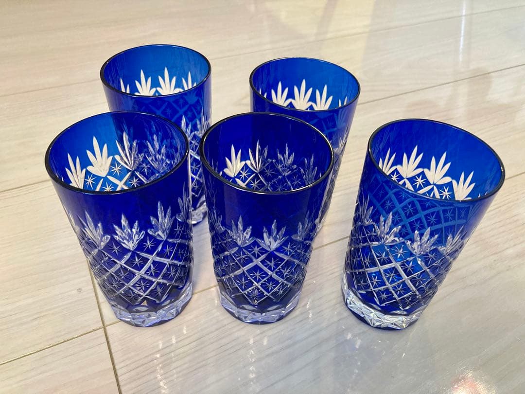 【格安！】切り子食器美品16個セット/切子