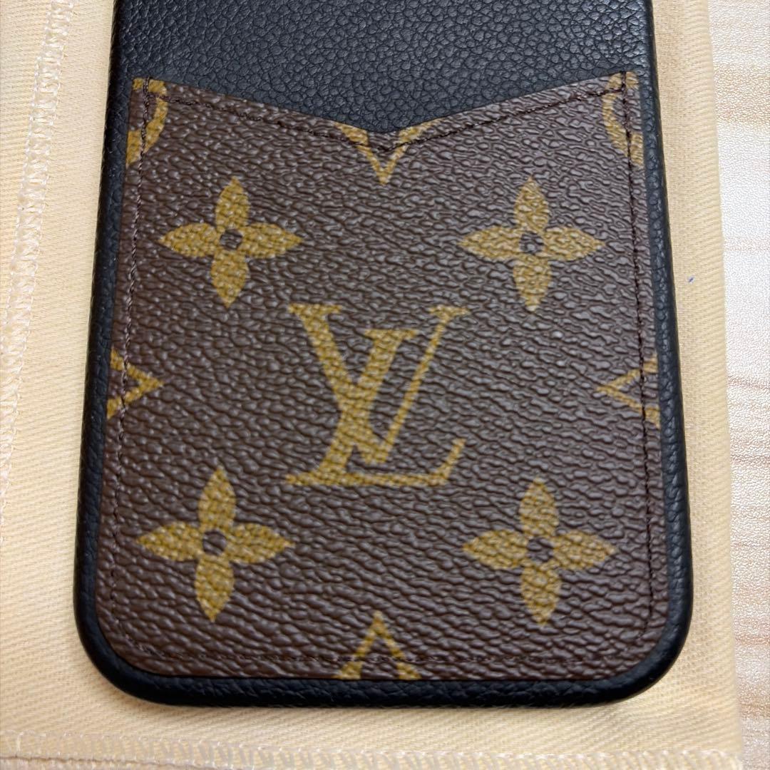 ✨極美品✨ルイヴィトン　iPhone15promaxケース　モノグラム　黒