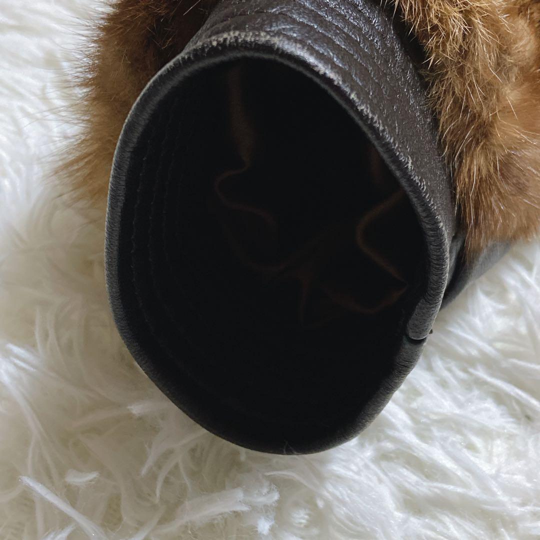 最高級⭐️ピエールカルダン　ラムレザージャケット　セーブル　シングルライダース