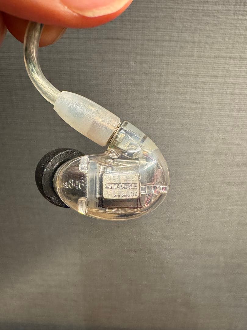 SHURE SE846 イヤホン クリア