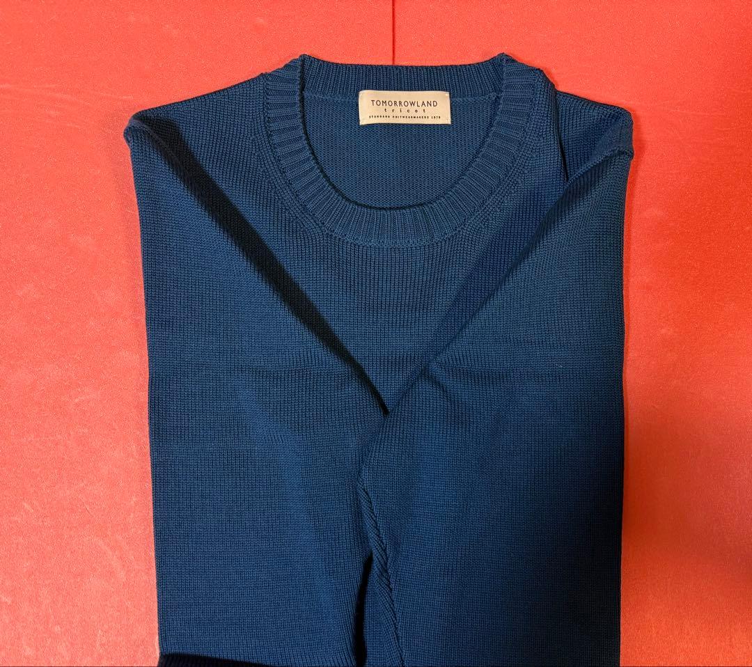 (試着のみの美品)トゥモローランド　メンズニット　セーター Mサイズ