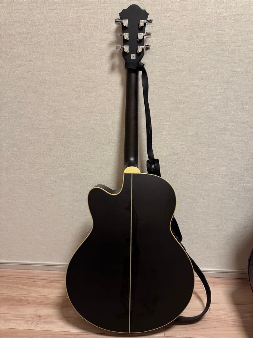 Ibanez AEL12E-RTK エレアコ ブラック ハードケース付き