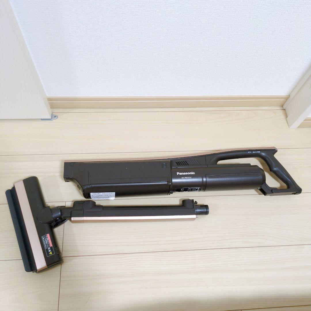 Panasonic 充電式スティッククリーナー 掃除機 紙パック式 付属品あり
