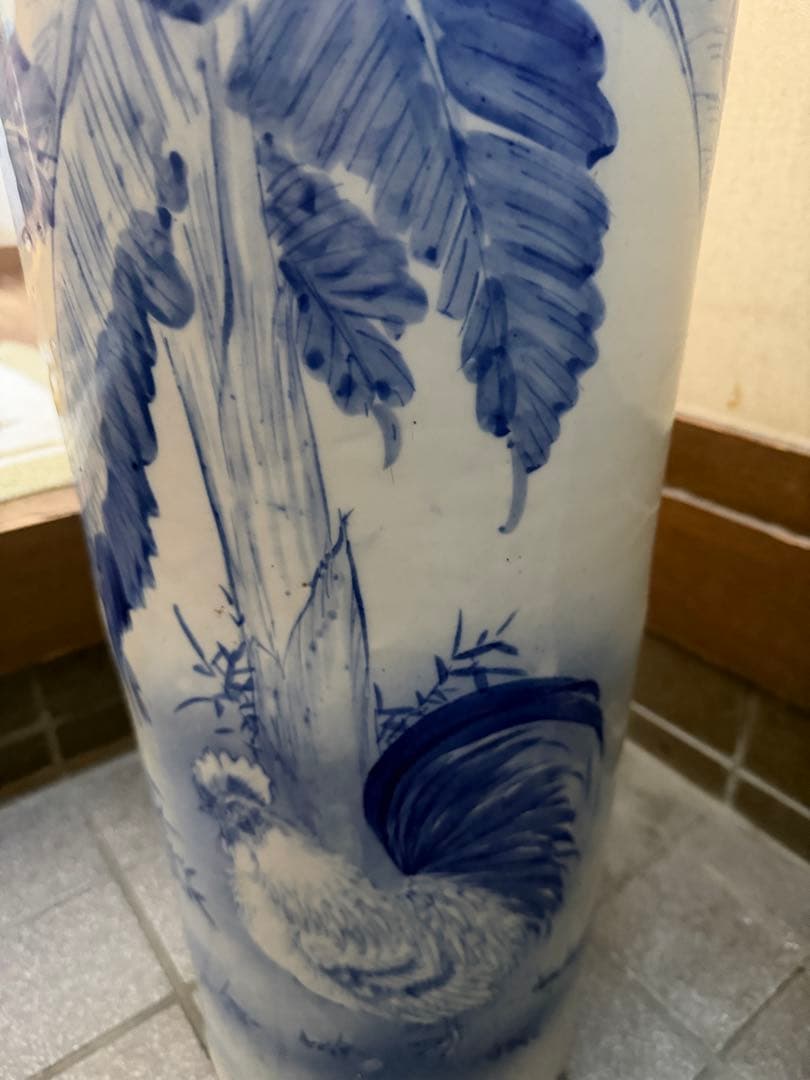 有名ブランド？陶器　傘立　巨匠作品　芸術美術　骨董　アンティーク　セレブ