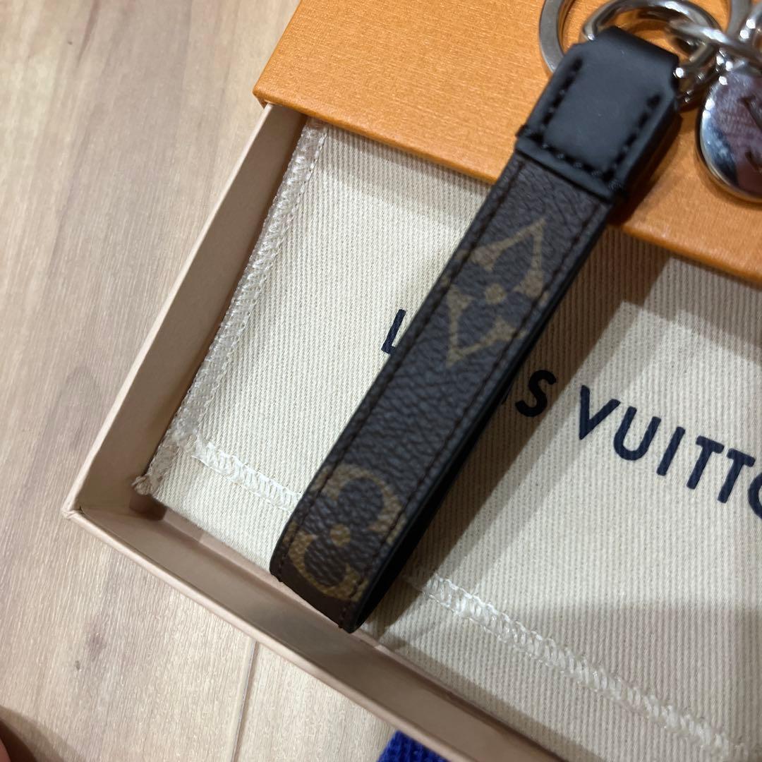 LOUIS VUITTON レザーキーホルダー モノグラム