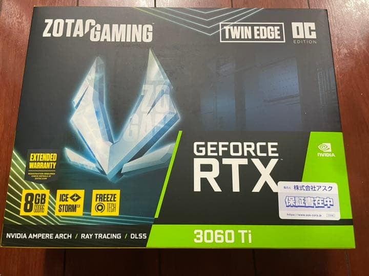 ✨未使用・新品✨ ZOTAC GAMING GeForce RTX 3060Ti