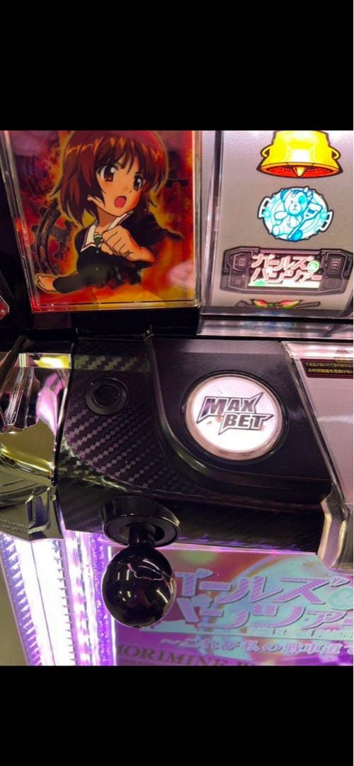 [最終値下げ！]ガールズ&パンツァーG 不要機付 家庭用　パチスロ　実機