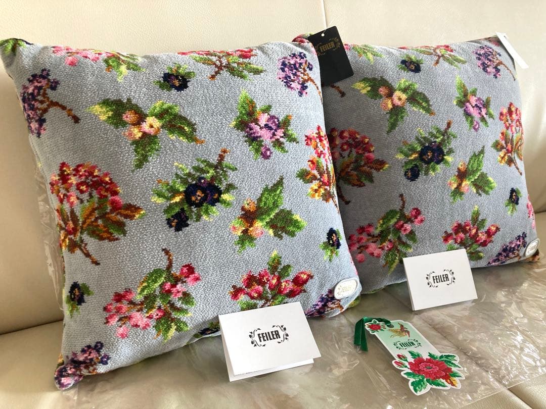 フェイラー ノアルージュ クッション　2個セット