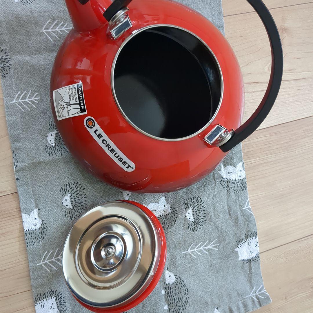 【未使用】LE CREUSET kettles レッドやかん ケトル　1.5ℓ