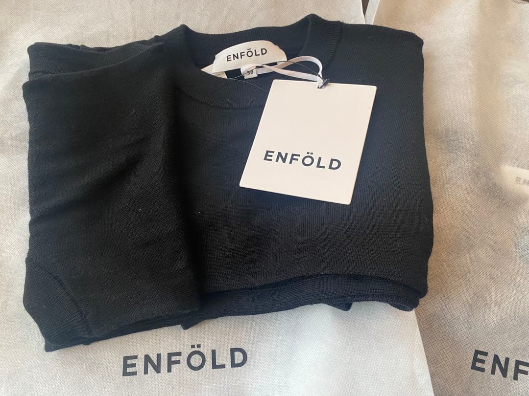 ENFOLD エンフォルド MANY-NECK PARTS ブラック