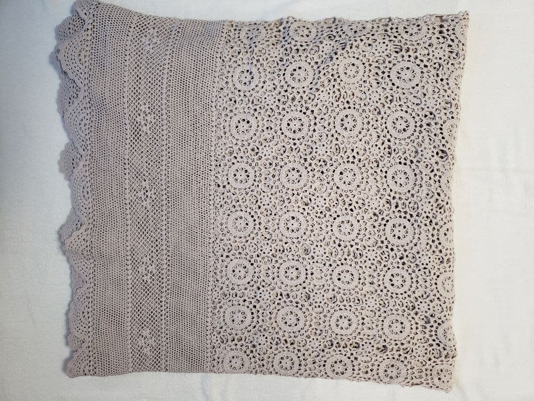 ベッドカバー(大)綿シルク