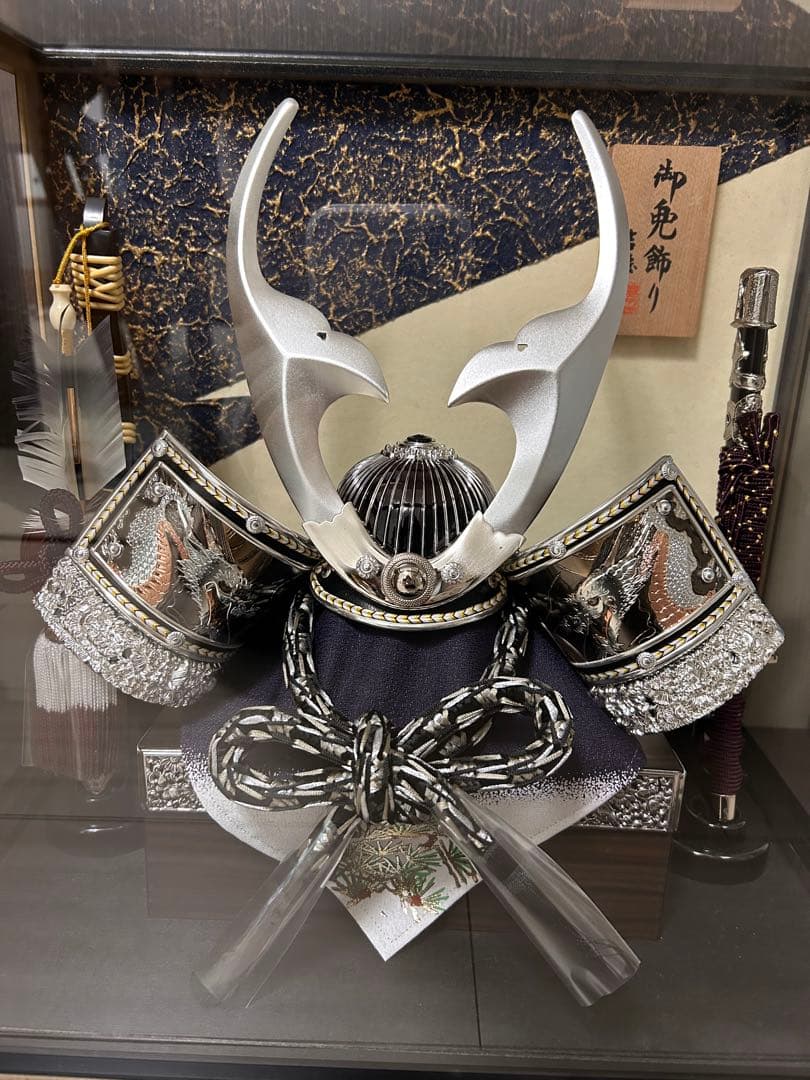 五月人形 シルバー兜