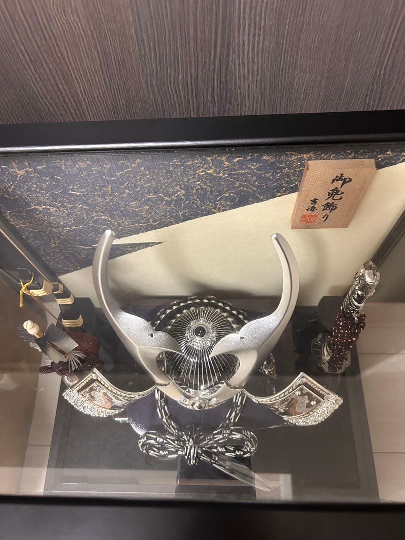 五月人形 シルバー兜